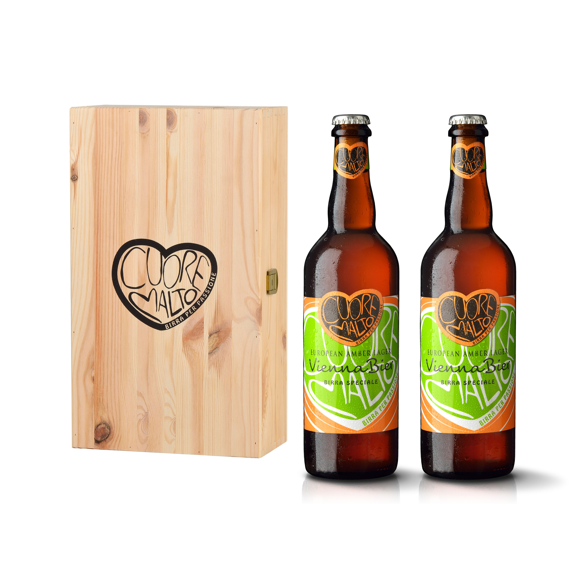 Cofanetto in legno da 2 bottiglie